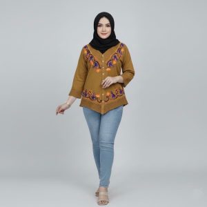 بلوز گلدوزی هندی