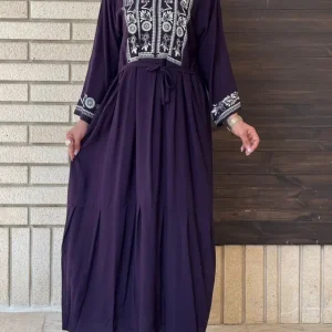 پیراهن الهه سه طبقه نخی