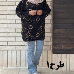 شومیز خامه دوزی آستین گره